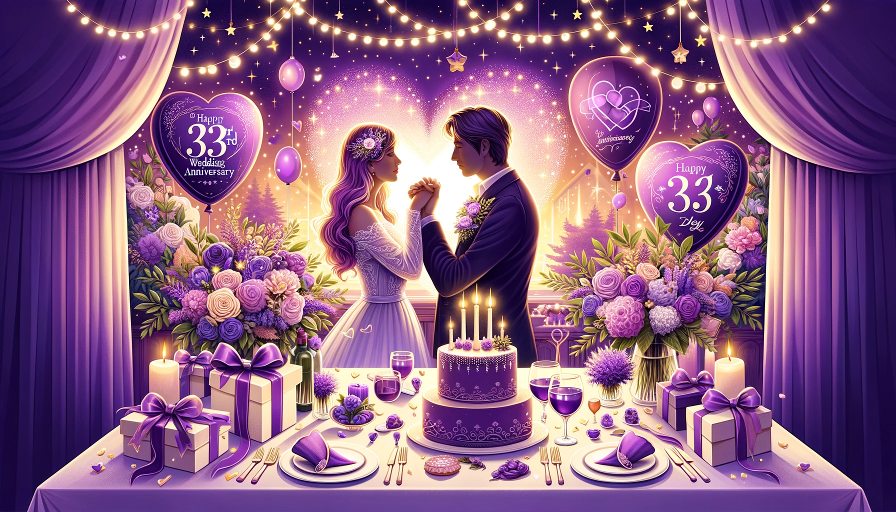 33rd Wedding Anniversary Celebration Ideas