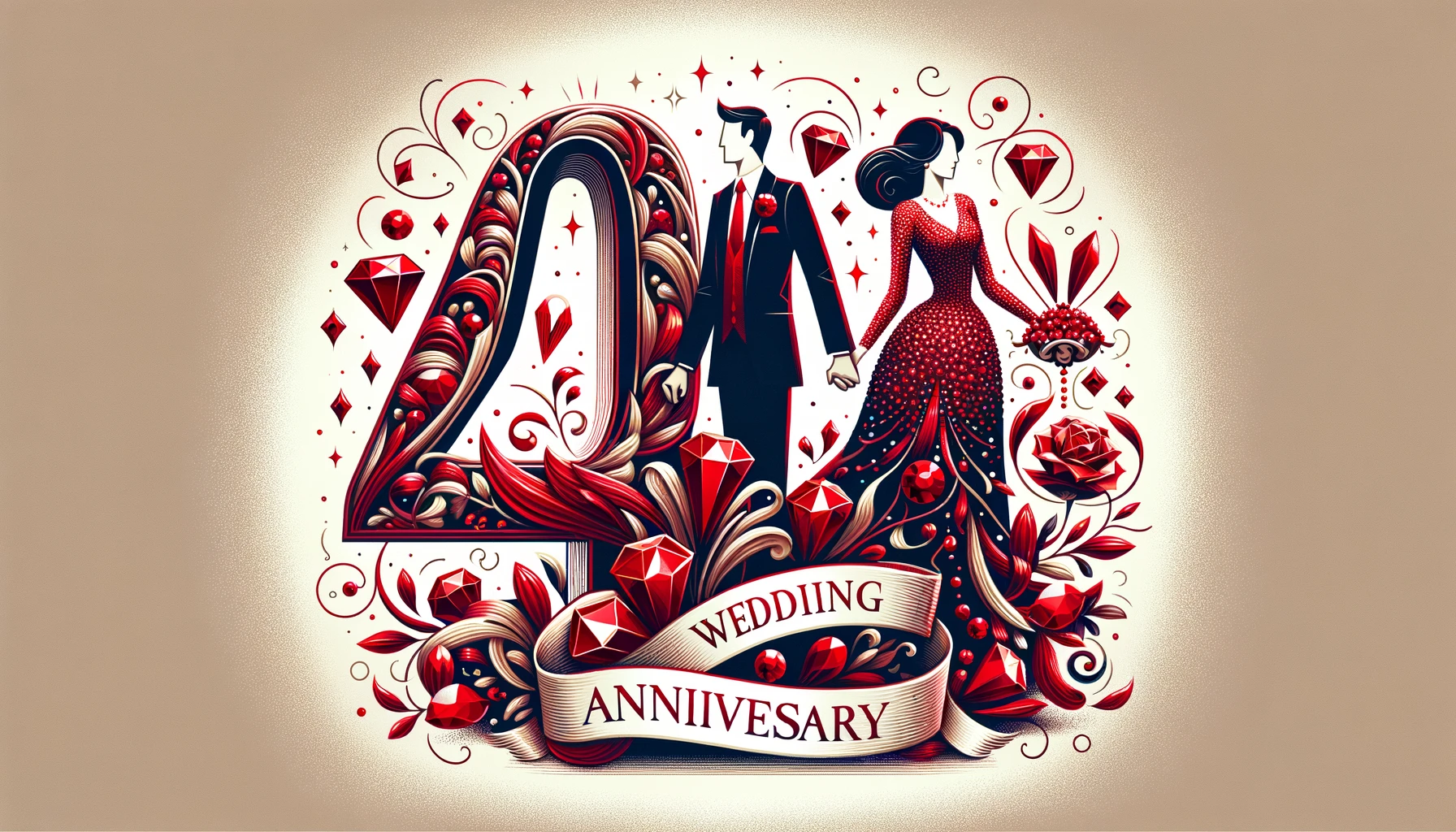 40th Wedding Anniversary Overview