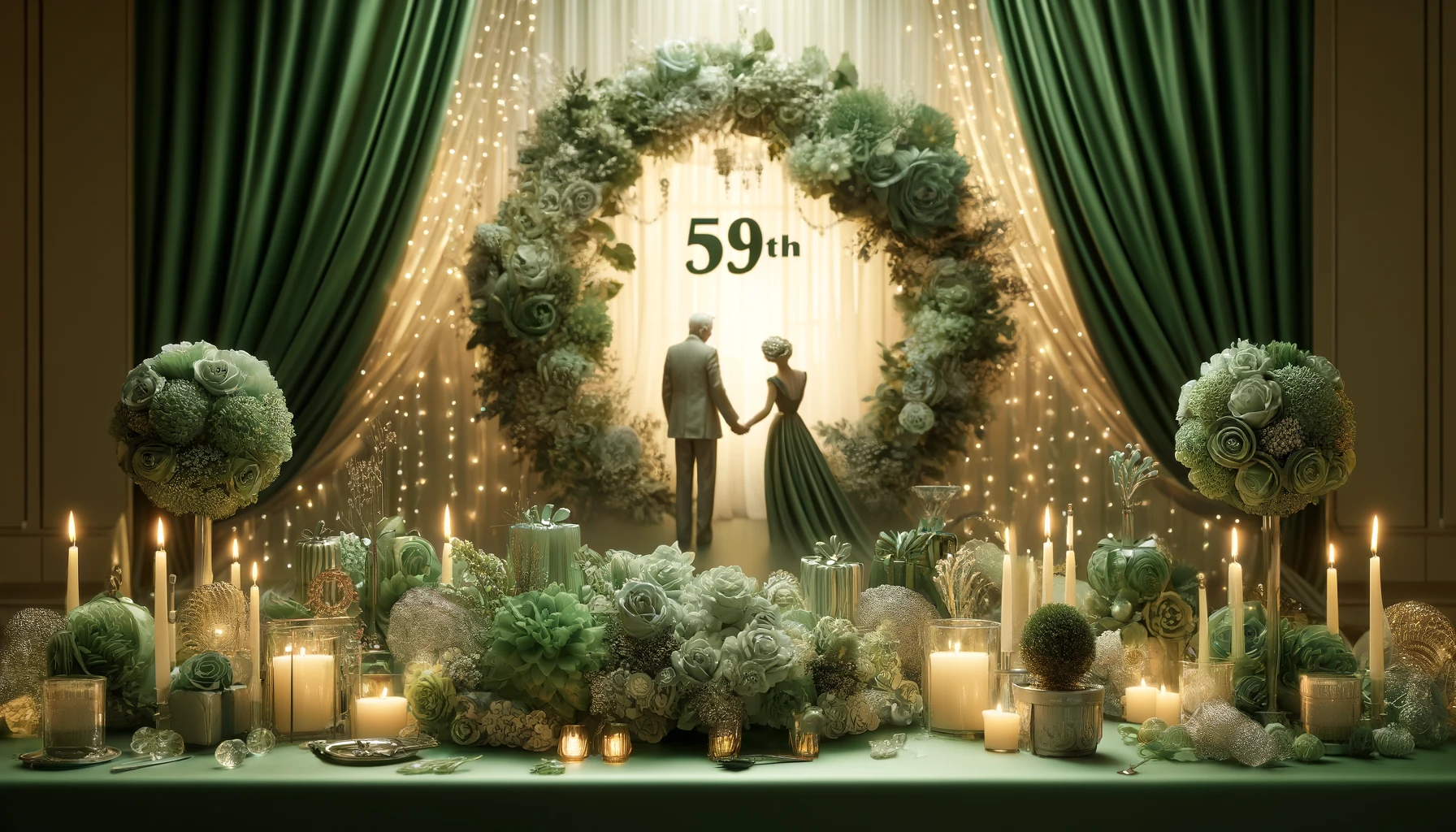 Overview of the 59th Wedding Anniversary